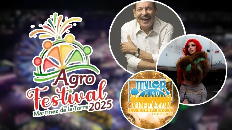 Cartelera artística del Agro Festival Martínez de la Torre 2025
