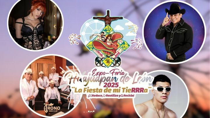 Expo Feria Huajuapan de León 2025: ¿Qué artistas se presentarán del 11 al 24 de julio?
