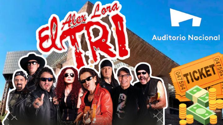 El Tri en el Auditorio Nacional 2025: Lista completa de zonas y precios para su concierto en CDMX