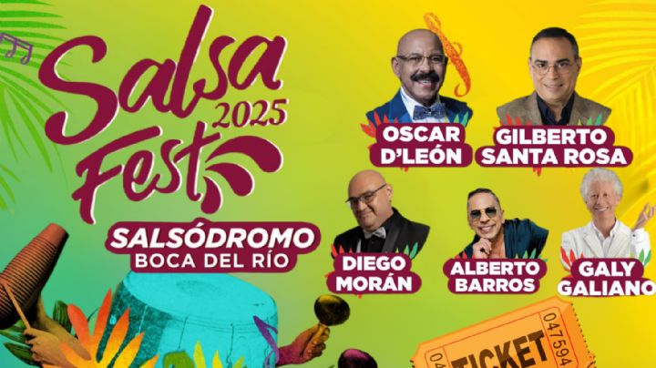 Salsa Fest 2025: Cartelera de artistas que darán concierto GRATIS en Veracruz; así puedes obtener tus accesos