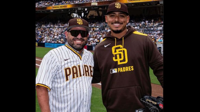 Sergio Lizárraga es invitado especial de los Padres de San Diego