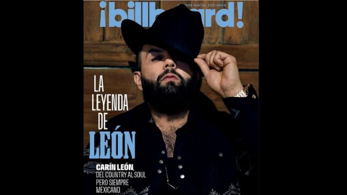Carin León protagoniza histórica portada en Billboard
