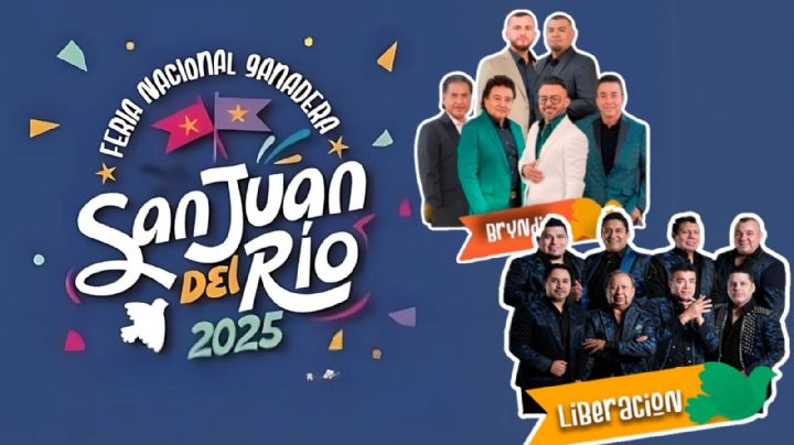 Feria San Juan del Río 2025: ¿Qué artistas darán concierto HOY 16 de junio? Programa completo
