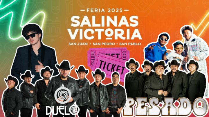 Feria Salinas Victoria 2025: Cartelera completa de artistas que darán concierto en Nuevo León; fechas y precios