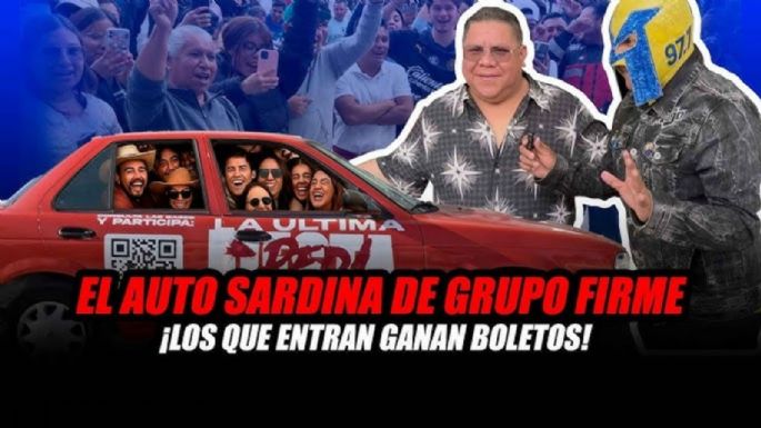 Fans de Grupo Firme ganan boletos gratis para el concierto de Grupo Firme gracias al “Tsurito”