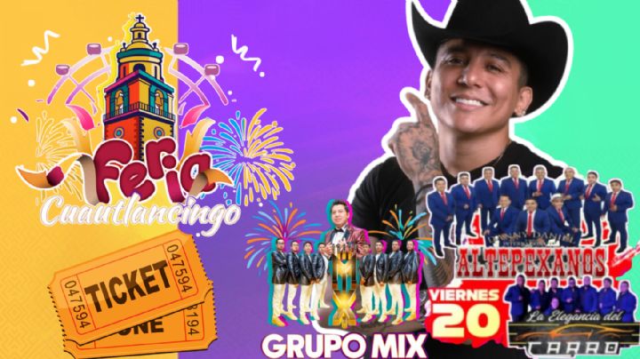Feria Cuautlancingo 2025: Cartelera completa de artistas que se presentarán HOY 20 de junio en la INAUGURACIÓN