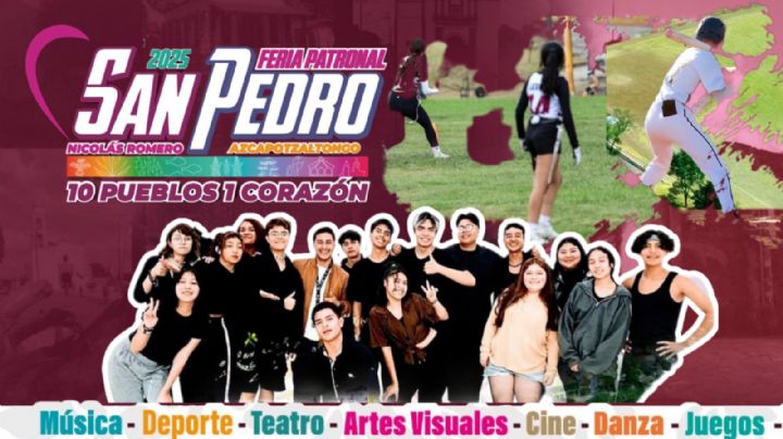 Feria San Pedro Azcapotzaltongo 2025: Programa de artistas y actividades de HOY 22 de junio en el EDOMEX durante la INAUGURACIÓN