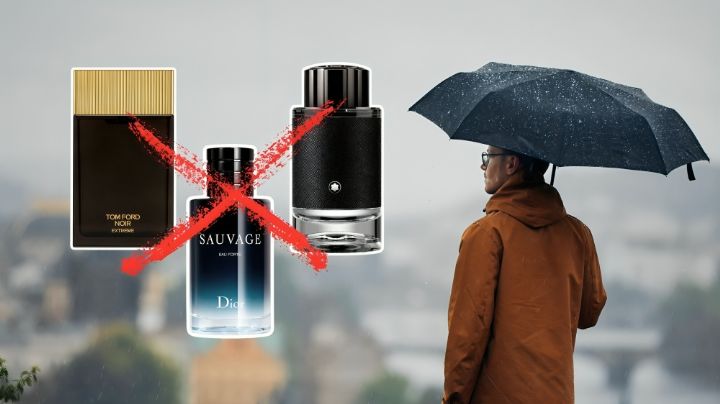 Evita usar estos perfumes para hombres en temporada de lluvias, podrías oler mal