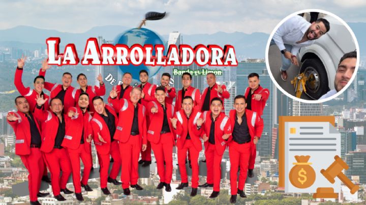 Integrantes de La Arrolladora reciben multa en las calles de la CDMX, ¡Una mujer los salvó!