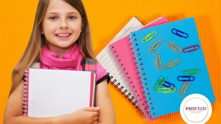 Las marcas de cuadernos que Profeco recomendó para el inicio de clases 2024-2025