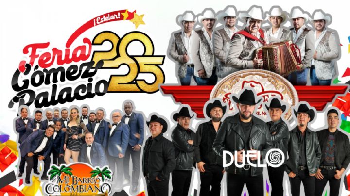 Expo Feria Gómez Palacio 2025: Cartelera de artistas que se presentarán HOY 28 de junio en la Velaria y en el Palenque