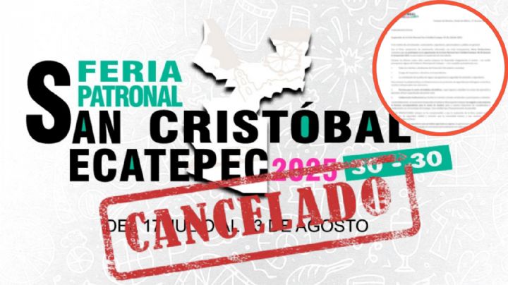 Cancelan la Feria San Cristóbal Ecatepec 2025: Organizadores explican los motivos oficiales