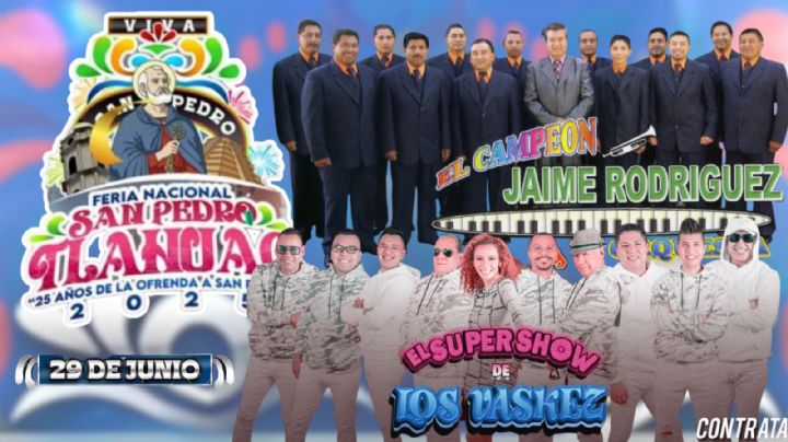 Feria San Pedro Tláhuac 2025: Programa completo de artistas y actividades de HOY 29 de junio en la CDMX