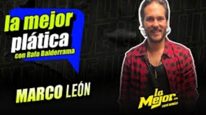 Marco León revela que estuvo a punto de ser futbolista antes de dedicarse a la actuación