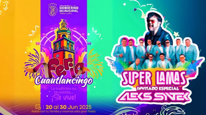Feria Cuautlancingo 2025: ¿Qué artista dará concierto GRATIS hoy 30 de junio en la CLAUSURA?
