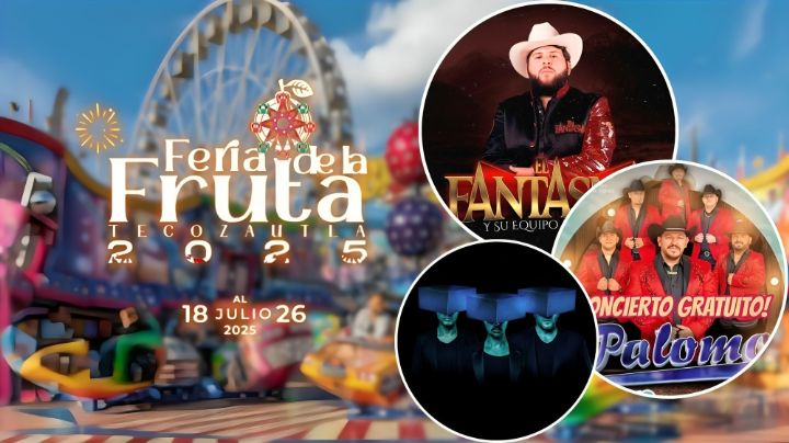 Feria de la Fruta Tecozautla 2025: ¿Qué artistas se presentarán del 18 al 27 de julio?
