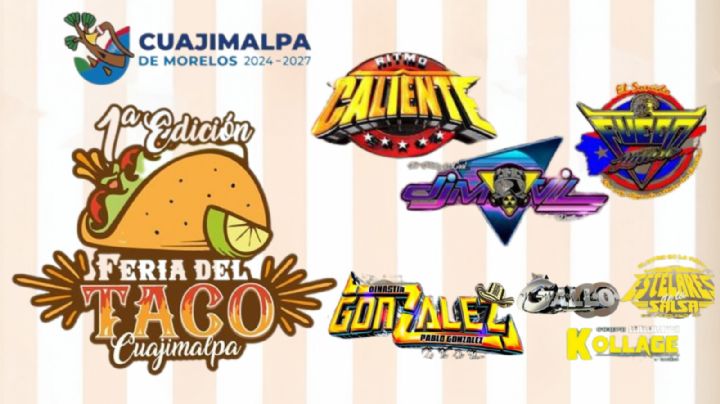 Feria del Taco Cuajimalpa CDMX 2025: Programa completo de artistas y actividades de HOY 6 de junio en la INAUGURACIÓN