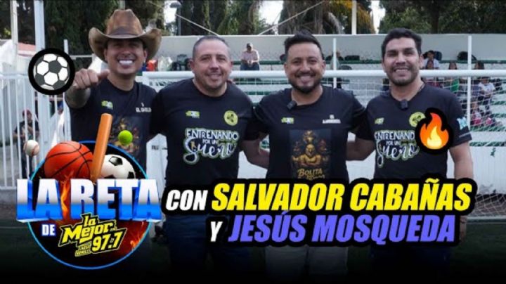 Salvador Cabañas y Jesús Mosqueda se lucen en La Reta de La Mejor