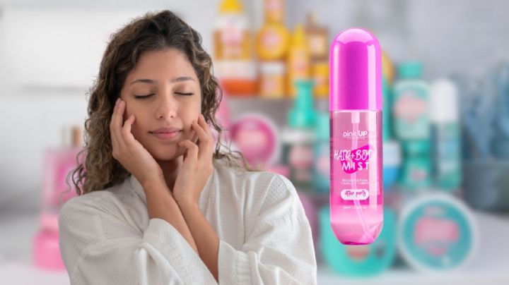 Estos perfumes de Pink Up haran que tu cabello y cuerpo huelan a frescura