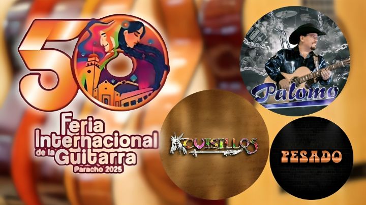 Feria Internacional de la Guitarra 2025: Cartelera de artistas del 2 al 10 de agosto