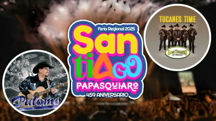Feria Santiago Papasquiaro 2025: ¿Cuándo y dónde se presentará Grupo Palomo?