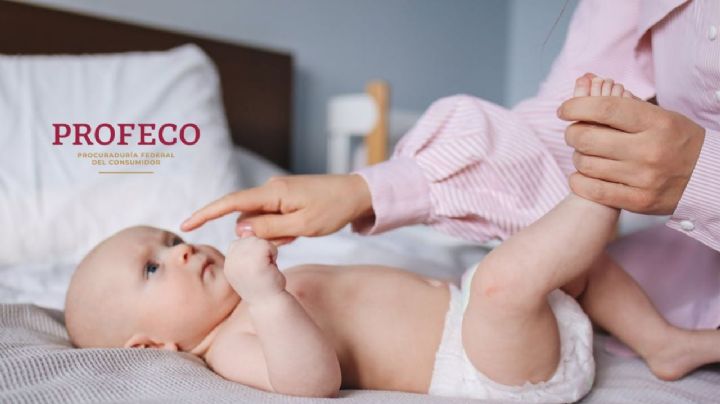 Estos son pañales para bebés mejor calificados, según Profeco