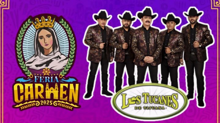 Feria del Carmen Campeche 2025: ¿A qué hora empieza el concierto GRATIS de Los Tucanes de Tijuana HOY 27 de julio?