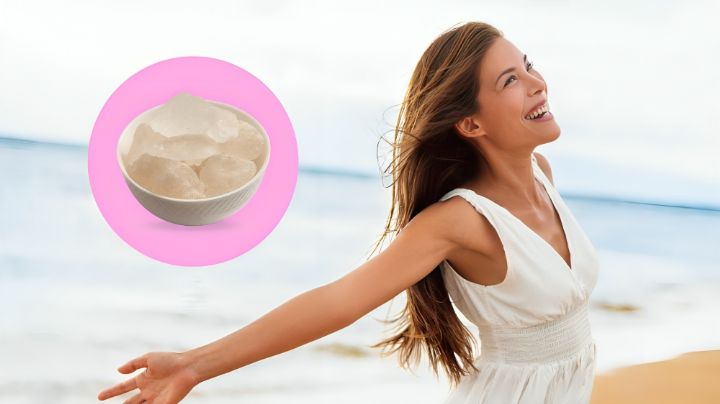 Dile adiós al desodorante con esta piedra que te eliminará el mal olor