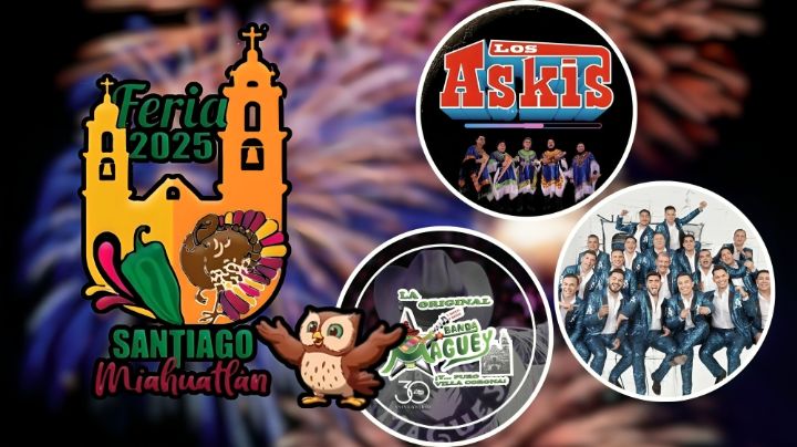 Feria Feria Santiago Miahuatlán 2025: Cartelera de artistas que se presentarán del 25 de julio al 4 de agosto