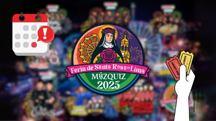 Feria de Santa Rosa de Lima 2025: Cartelera de artistas que se presentarán del 21 al 31 de agosto
