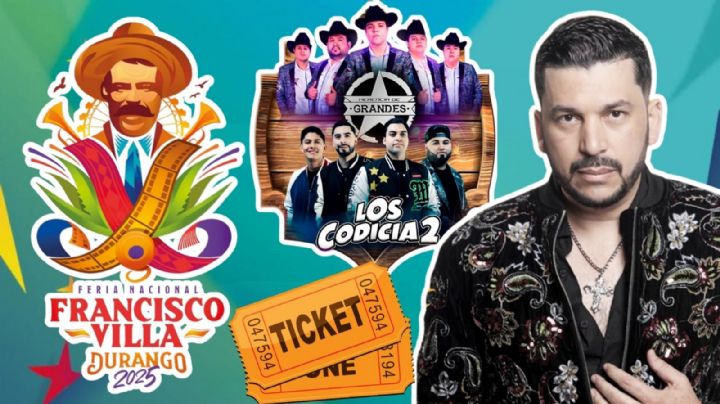 Feria Nacional Francisco Villa Durango 2025: ¿Qué artistas se presentarán HOY 31 de julio en la Velaria y en el Palenque?