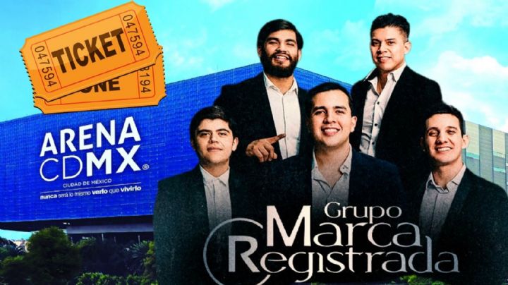 Marca Registrada en la Arena CDMX 2025: Fecha y lista completa de precios y zonas para su concierto