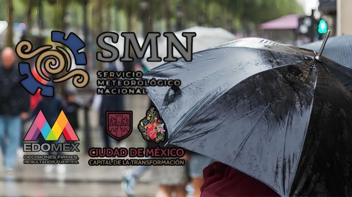 A esta hora lloverá y se inundará CDMX y Edomex: Pronóstico del clima