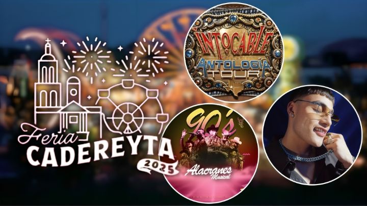 Feria Cadereyta Querétaro 2025: Cartelera de artistas que se presentarán del 6 al 15 de septiembre