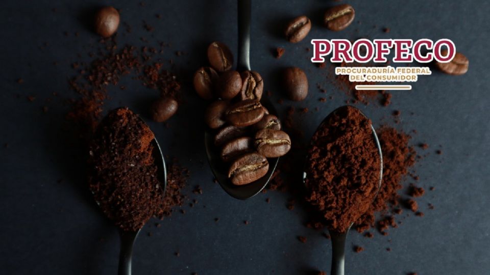 cafés molidos que tienen altos niveles de cafeína y no son recomendados por Profeco