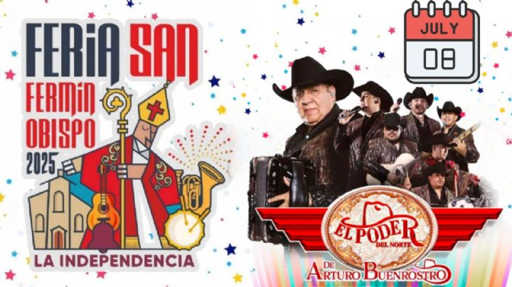 Feria San Fermín Obispo 2025: ¿Qué artista dará concierto GRATIS hoy 8 de julio en la CLAUSURA?