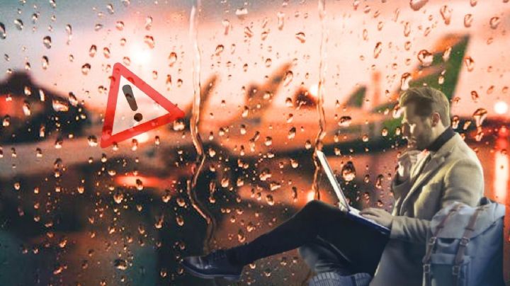 Estas son las vialidades cercanas al AICM más afectadas por las lluvias e inundaciones en CDMX