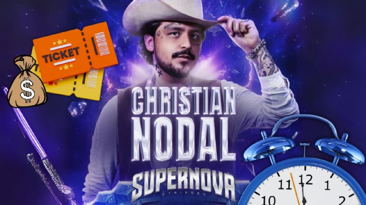 ¿Cuándo, cómo y en dónde ver la presentación de Christian Nodal en el Supernova 2025?