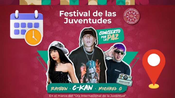 Festival de las Juventudes 2025: ¿Cuándo y a qué hora ver GRATIS a C-Kan y Michel G en Iztapalapa?