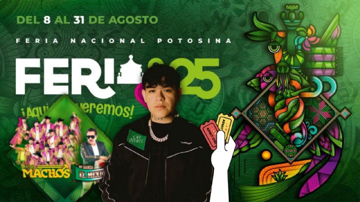 Feria Nacional Potosina 2025: ¿Qué artistas darán concierto HOY 20 de agosto en el Palenque y Teatro del Pueblo?