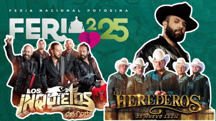 Feria Nacional Potosina 2025: Cartelera de artistas que se presentarán HOY 23 de agosto en el Palenque y en el Foro