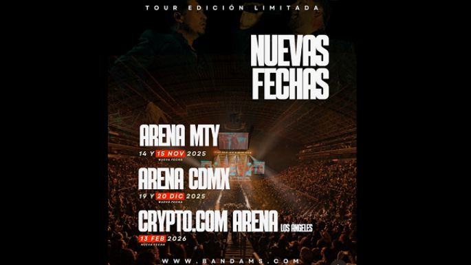 Banda MS anuncia nuevas fechas de su gira