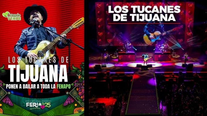 Los Tucanes de Tijuana hacen historia en la FENAPO 2025