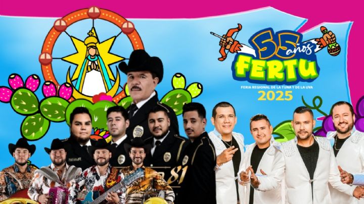 Feria Regional de la Tuna y la Uva 2025: Cartelera completa de conciertos en Zacatecas