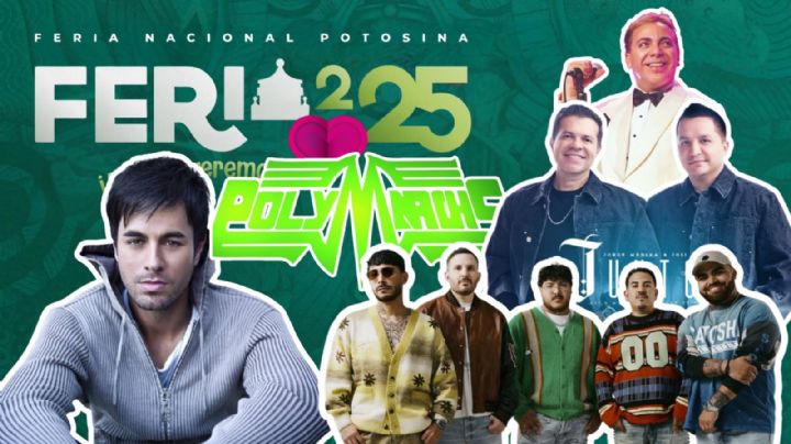 Feria Nacional Potosina 2025: Cartelera completa de artistas que darán concierto este fin de semana, del 28 al 31 de agosto