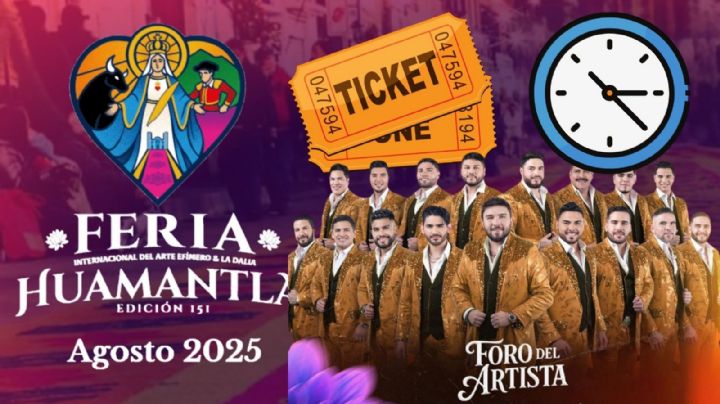 Feria Huamantla 2025: ¿A qué hora empieza el concierto de Banda El Recodo HOY 29 de agosto en Tlaxcala?