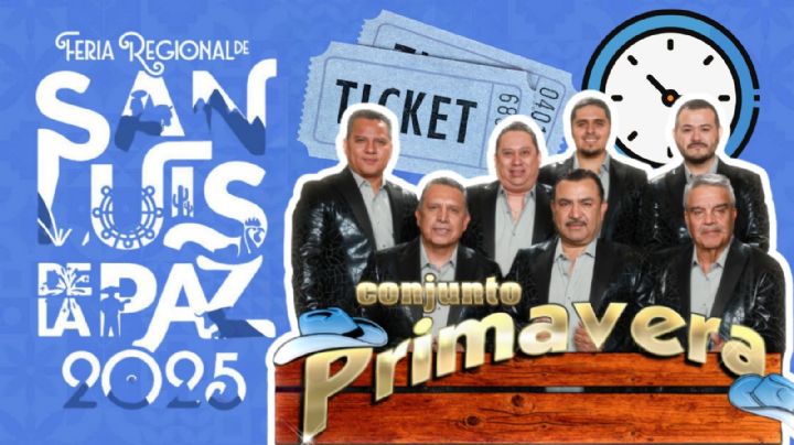 Feria San Luis de la Paz 2025: ¿A qué hora empieza el concierto de Conjunto Primavera HOY 31 de agosto en la CLAUSURA?