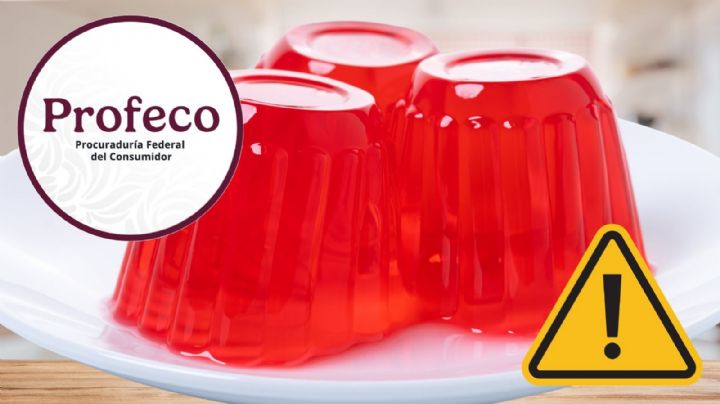 ¿Te gusta la gelatina? Estas marcas tienen mucha azúcar y Profeco te alerta sobre su consumo