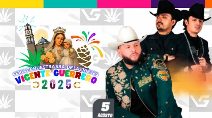 Feria Vicente Guerrero Puebla 2025: ¿Qué artistas darán concierto HOY 5 de agosto en la CLAUSURA?