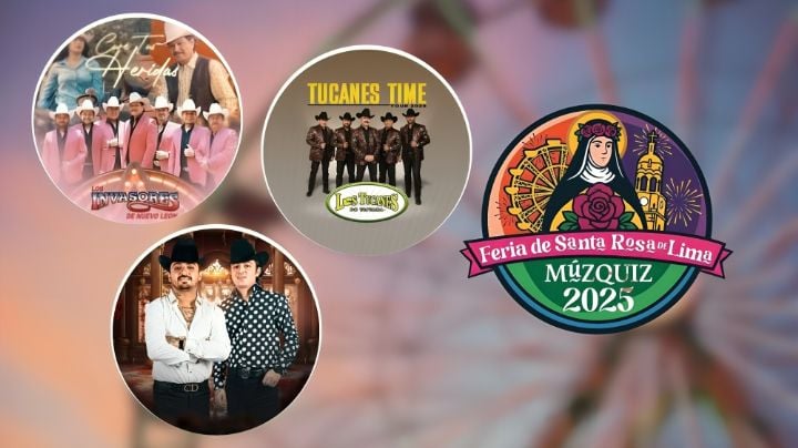 Feria de Múzquiz 2025: Cartelera de artistas que se presentarán del 21 al 31 de agosto